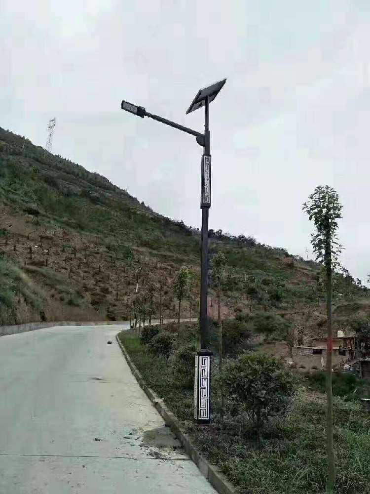 白河县仿古太阳能路灯